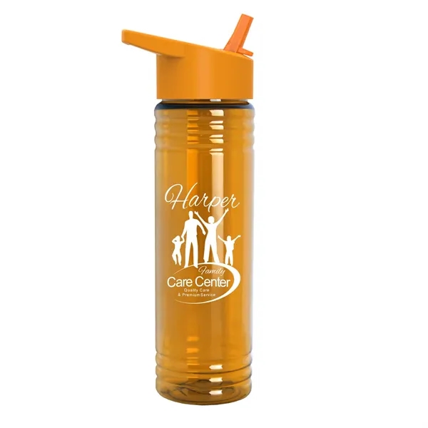 Garyline® Slim Fit Bottle with Flip-Straw Lid - 24 oz. - Garyline® Slim Fit Bottle with Flip-Straw Lid - 24 oz. - Image 6 of 8