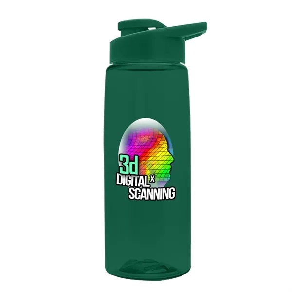 Garyline® Flair Tritan® Bottle with Drink-Thru Lid - 26 oz. - Garyline® Flair Tritan® Bottle with Drink-Thru Lid - 26 oz. - Image 10 of 15