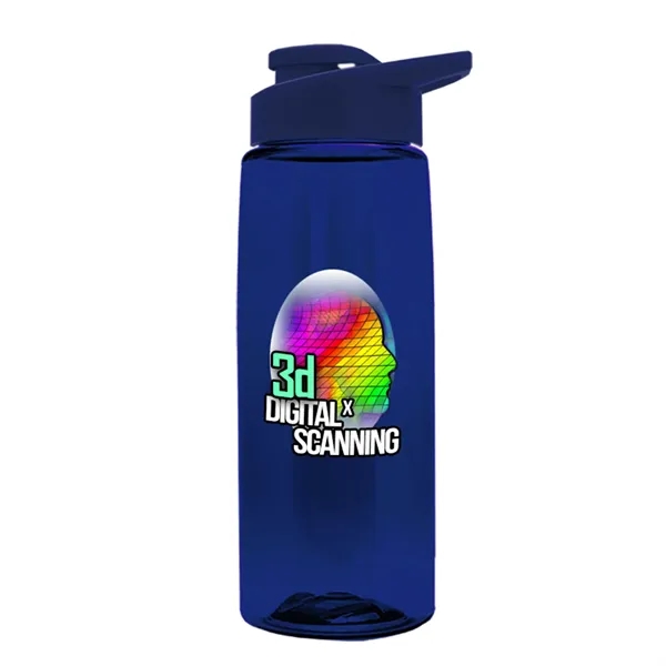 Garyline® Flair Tritan® Bottle with Drink-Thru Lid - 26 oz. - Garyline® Flair Tritan® Bottle with Drink-Thru Lid - 26 oz. - Image 13 of 15