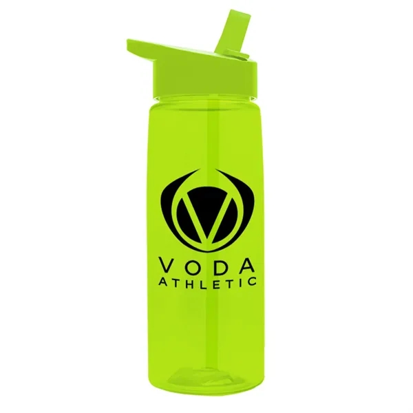 Garyline® Flair Tritan® Bottle with Flip-Straw Lid - 26 oz. - Garyline® Flair Tritan® Bottle with Flip-Straw Lid - 26 oz. - Image 3 of 14