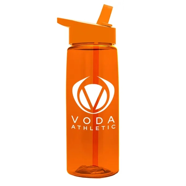 Garyline® Flair Tritan® Bottle with Flip-Straw Lid - 26 oz. - Garyline® Flair Tritan® Bottle with Flip-Straw Lid - 26 oz. - Image 4 of 14