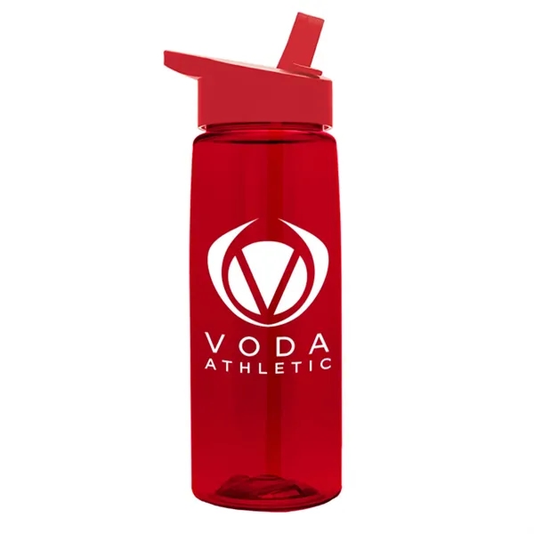Garyline® Flair Tritan® Bottle with Flip-Straw Lid - 26 oz. - Garyline® Flair Tritan® Bottle with Flip-Straw Lid - 26 oz. - Image 5 of 14