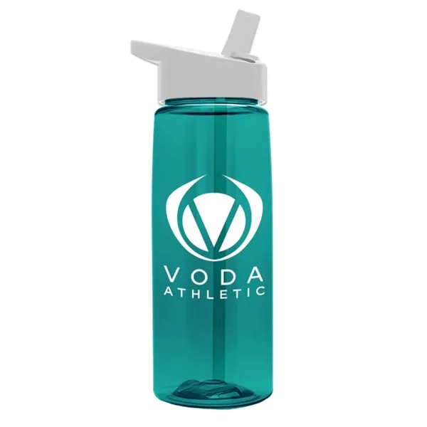 Garyline® Flair Tritan® Bottle with Flip-Straw Lid - 26 oz. - Garyline® Flair Tritan® Bottle with Flip-Straw Lid - 26 oz. - Image 7 of 14