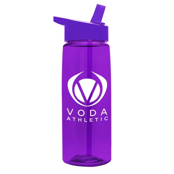 Garyline® Flair Tritan® Bottle with Flip-Straw Lid - 26 oz. - Garyline® Flair Tritan® Bottle with Flip-Straw Lid - 26 oz. - Image 8 of 14