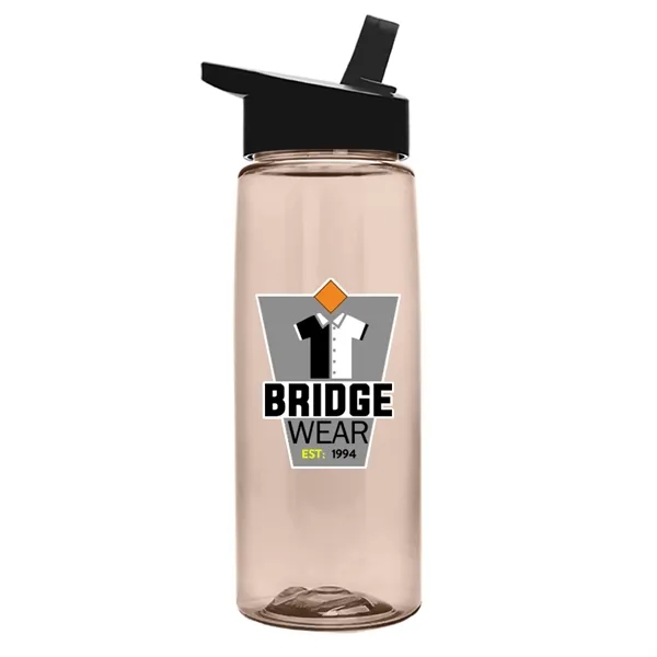 Garyline® Flair Tritan® Bottle with Flip-Straw Lid - 26 oz. - Garyline® Flair Tritan® Bottle with Flip-Straw Lid - 26 oz. - Image 12 of 14