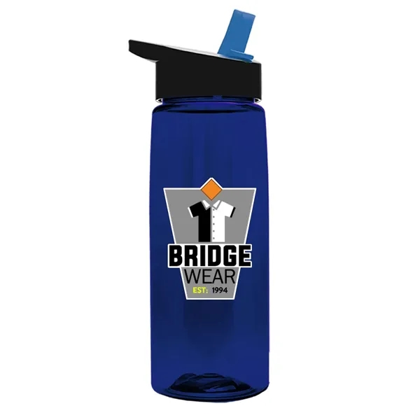 Garyline® Flair Tritan® Bottle with Flip-Straw Lid - 26 oz. - Garyline® Flair Tritan® Bottle with Flip-Straw Lid - 26 oz. - Image 13 of 14