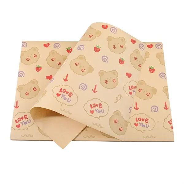 Greaseproof Paper Burger Wrapper Disposable Liner - Greaseproof Paper Burger Wrapper Disposable Liner - Image 4 of 5