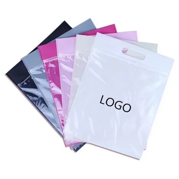 Transparent No-woven Ziplock Bag - Transparent No-woven Ziplock Bag - Image 0 of 3