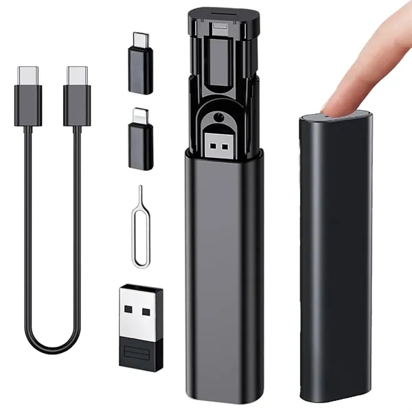 60W Fast Charging 5 in 1 Data Cable - 60W Fast Charging 5 in 1 Data Cable - Image 0 of 7