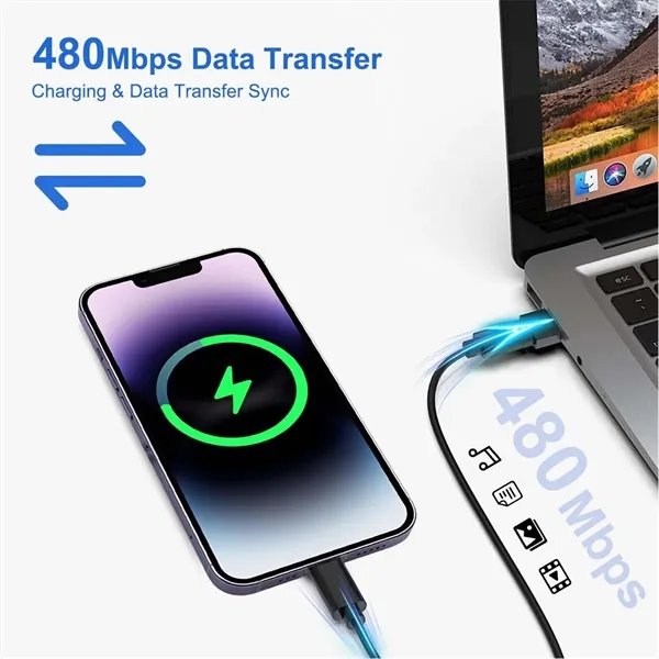 60W Fast Charging 5 in 1 Data Cable - 60W Fast Charging 5 in 1 Data Cable - Image 4 of 7