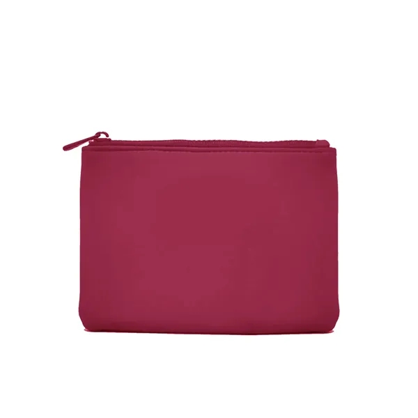 Neoprene Makeup Pouch - Neoprene Makeup Pouch - Image 4 of 12
