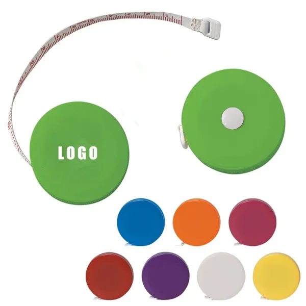 Round Tape Measure Retractable Rulers Sewing Tailor - Round Tape Measure Retractable Rulers Sewing Tailor - Image 0 of 4