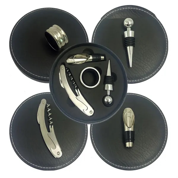4 PCS Wine Bottle Opener Gift Set - 4 PCS Wine Bottle Opener Gift Set - Image 1 of 1