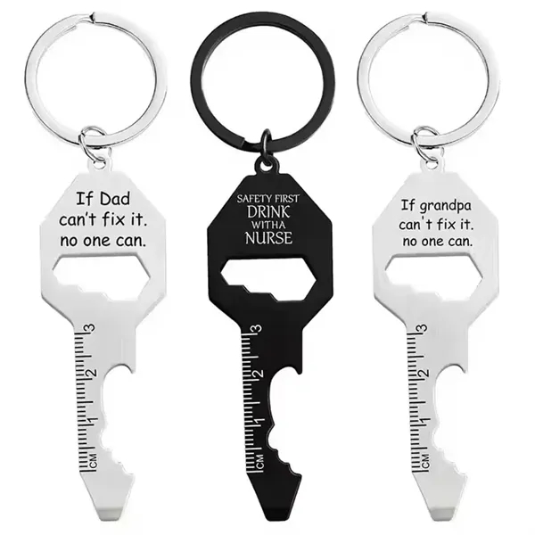 6-in-1 Mini Multi-Functional Keychains - 6-in-1 Mini Multi-Functional Keychains - Image 2 of 3