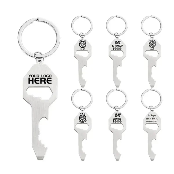 6-in-1 Mini Multi-Functional Keychains - 6-in-1 Mini Multi-Functional Keychains - Image 0 of 3