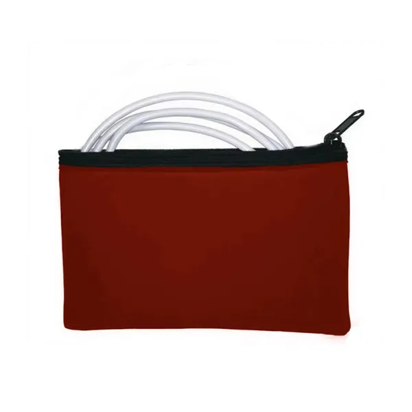 Neoprene Zip Pouch 10" x 5" - Neoprene Zip Pouch 10" x 5" - Image 5 of 9