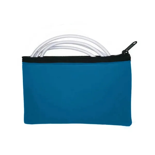 Neoprene Zip Pouch 10" x 5" - Neoprene Zip Pouch 10" x 5" - Image 9 of 9