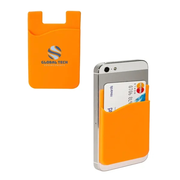 Econo Silicone Mobile Cell Phone Wallet - Econo Silicone Mobile Cell Phone Wallet - Image 10 of 21