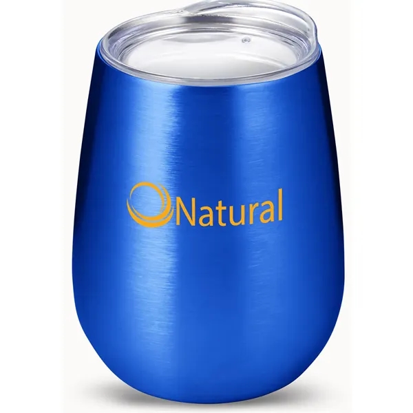 10 oz. Stemless Insulated Wine Tumbler With Lid - 10 oz. Stemless Insulated Wine Tumbler With Lid - Image 4 of 12
