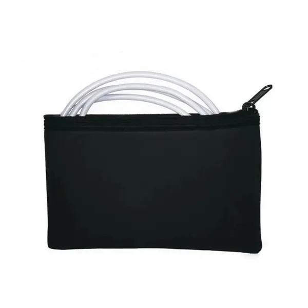 Sublimation Full Color Neoprene Zip Pouch 10" x 5" - Sublimation Full Color Neoprene Zip Pouch 10" x 5" - Image 1 of 1