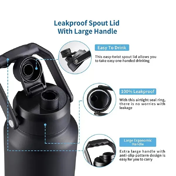 Portable Stainless Steel Thermos Bottles - Portable Stainless Steel Thermos Bottles - Image 1 of 1