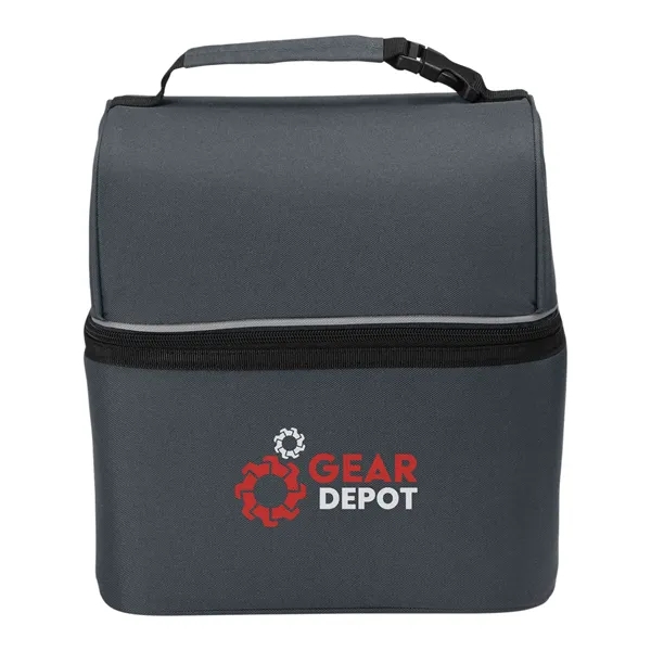 Harriton ClimaBloca 8-Can Lunch Cooler Bag - Harriton ClimaBloca 8-Can Lunch Cooler Bag - Image 10 of 12