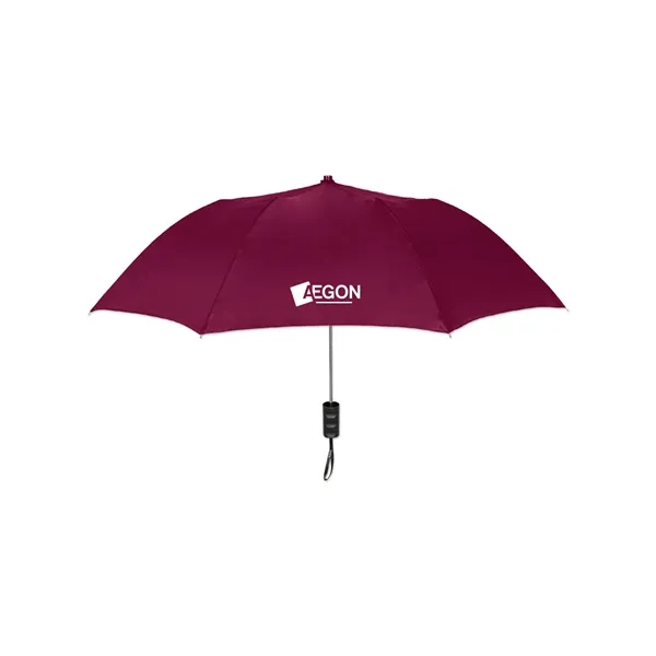 Elite Compact Folding Umbrella- Solid Colors - Elite Compact Folding Umbrella- Solid Colors - Image 5 of 28
