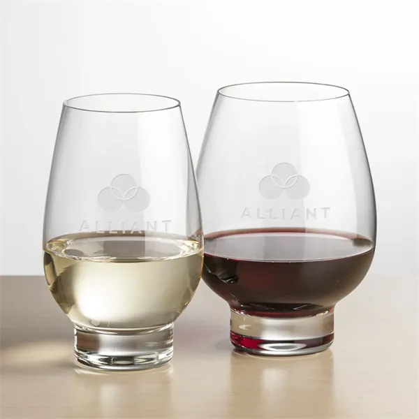 Glenarden Stemless Wine - Deep Etch