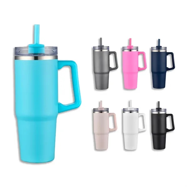 Easy Traveler 30 oz Stainless Steel Tumbler - Easy Traveler 30 oz Stainless Steel Tumbler - Image 11 of 23