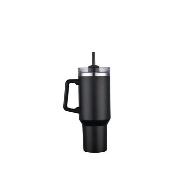 Big Traveler 40 oz Stainless Steel Tumbler - Big Traveler 40 oz Stainless Steel Tumbler - Image 8 of 40