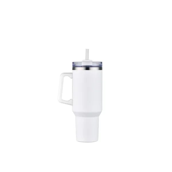 Big Traveler 40 oz Stainless Steel Tumbler - Big Traveler 40 oz Stainless Steel Tumbler - Image 37 of 40