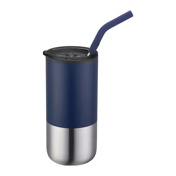 Sipster 16 oz Stainless Steel Tumbler - Sipster 16 oz Stainless Steel Tumbler - Image 8 of 15