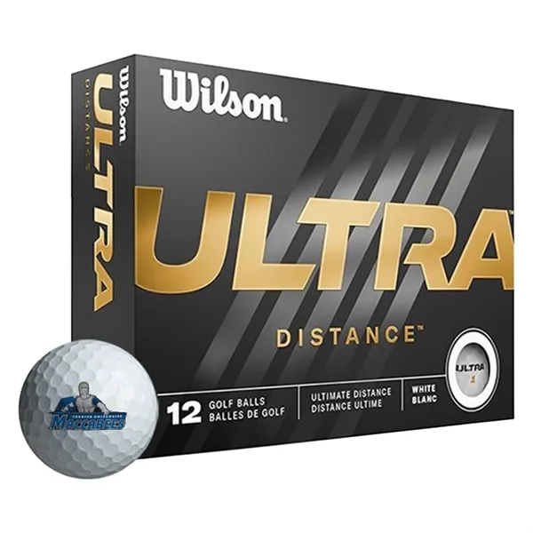 Wilson Ultra Ultimate Distance Golf Ball with Custom Imprint - Wilson Ultra Ultimate Distance Golf Ball with Custom Imprint - Image 0 of 3