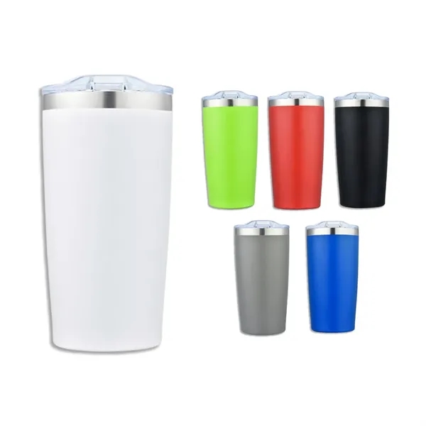 Frosted Sip-N-Go 20 oz Stainless Steel Tumbler - Frosted Sip-N-Go 20 oz Stainless Steel Tumbler - Image 15 of 15