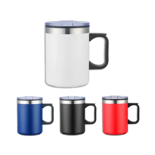 Explorer 14 oz Stainless Steel Camp Mug - Explorer 14 oz Stainless Steel Camp Mug - Image 7 of 15