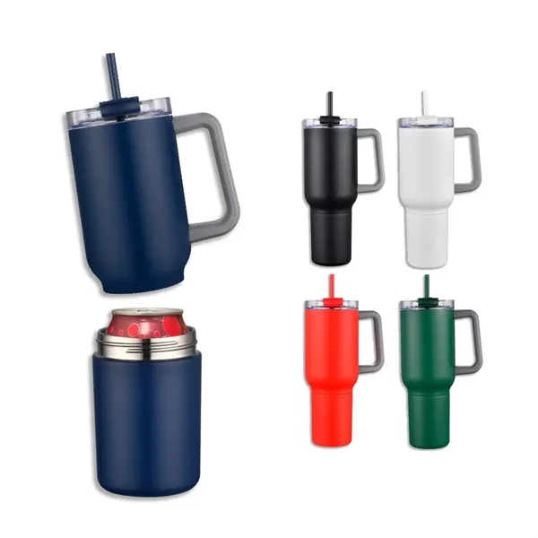 Bernard Two-in-One 21 oz Stainless Steel Travel Mug and Beve - Bernard Two-in-One 21 oz Stainless Steel Travel Mug and Beve - Image 42 of 42