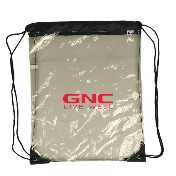 Custom Phoenix Clear Drawstring Backpack
