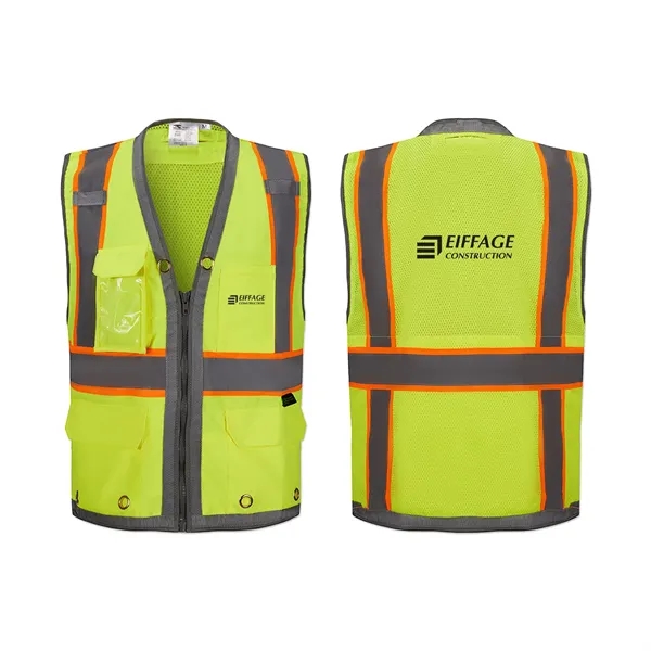 Deluxe Surveyor's Vest with iPAD Pocket - Deluxe Surveyor's Vest with iPAD Pocket - Image 1 of 7