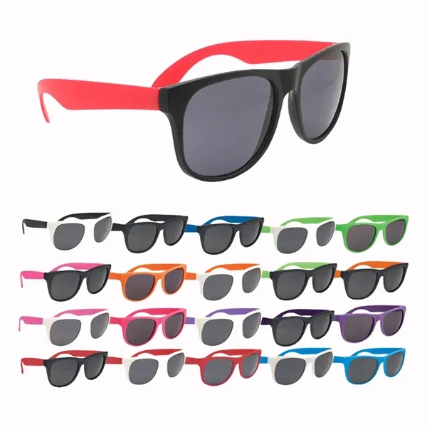 UV400 Solar Powered Eco Sunglasses with ABS Frame - UV400 Solar Powered Eco Sunglasses with ABS Frame - Image 2 of 2