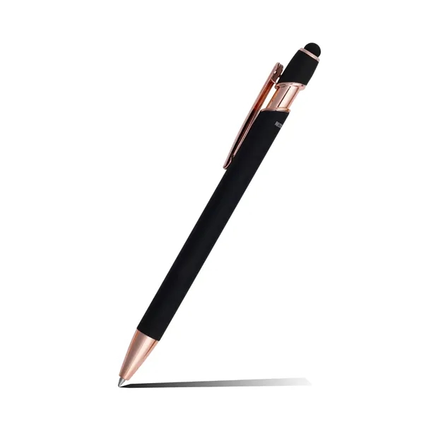 Lexi Stylus Satin Soft Touch Gel Click Pen - Rose Gold (Recy - Lexi Stylus Satin Soft Touch Gel Click Pen - Rose Gold (Recy - Image 7 of 11