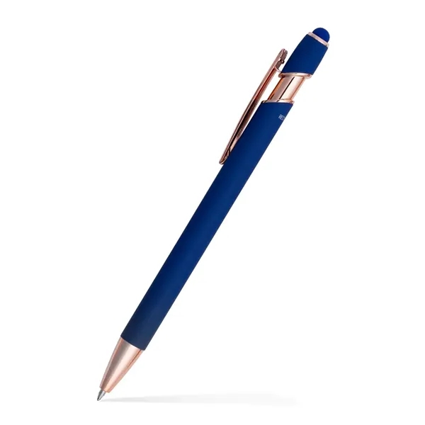 Lexi Stylus Satin Soft Touch Gel Click Pen - Rose Gold (Recy - Lexi Stylus Satin Soft Touch Gel Click Pen - Rose Gold (Recy - Image 8 of 11