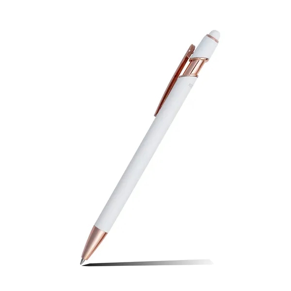 Lexi Stylus Satin Soft Touch Gel Click Pen - Rose Gold (Recy - Lexi Stylus Satin Soft Touch Gel Click Pen - Rose Gold (Recy - Image 11 of 11