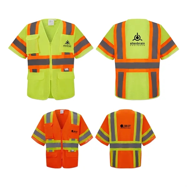 3M Reflective Brand 7 Pocket T-Shirt - 3M Reflective Brand 7 Pocket T-Shirt - Image 0 of 5