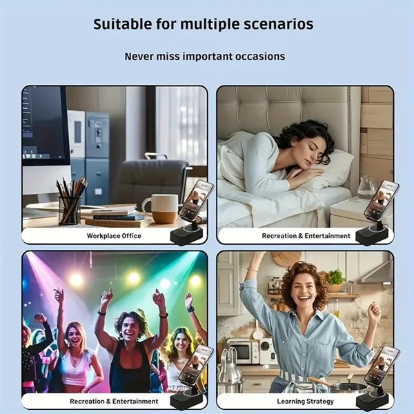 5 in 1 Phone Holder Wireless Bluetooth Speaker with Ambient - 5 in 1 Phone Holder Wireless Bluetooth Speaker with Ambient - Image 6 of 6