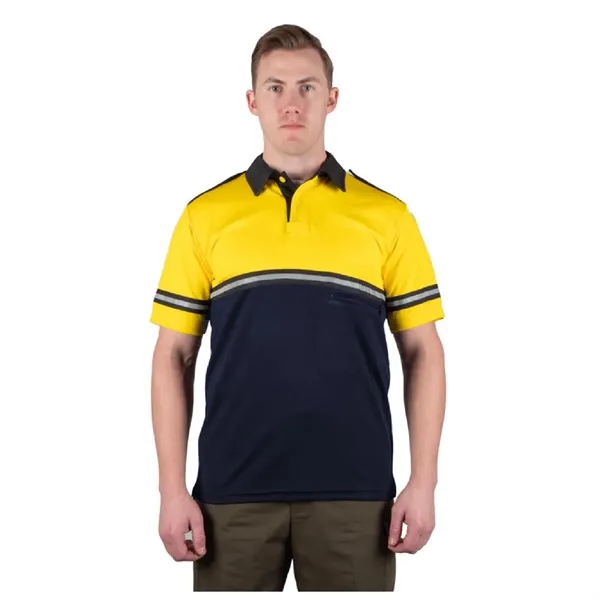 Two Tone Bike Patrol Shirt With Zipper Pocket - Two Tone Bike Patrol Shirt With Zipper Pocket - Image 3 of 6