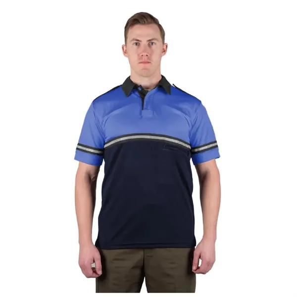 Two Tone Bike Patrol Shirt With Zipper Pocket - Two Tone Bike Patrol Shirt With Zipper Pocket - Image 4 of 6