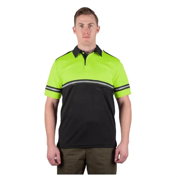 Two Tone Bike Patrol Shirt With Zipper Pocket - Two Tone Bike Patrol Shirt With Zipper Pocket - Image 5 of 6