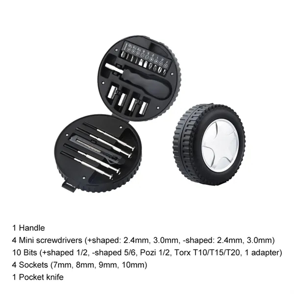 Carbon Steel Tool Set with Storage Box - Carbon Steel Tool Set with Storage Box - Image 2 of 3