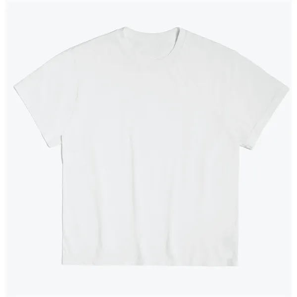 4.5 oz Sustainable Cotton Shrunken Tee 150 GSM - ROJ - 4.5 oz Sustainable Cotton Shrunken Tee 150 GSM - ROJ - Image 0 of 5