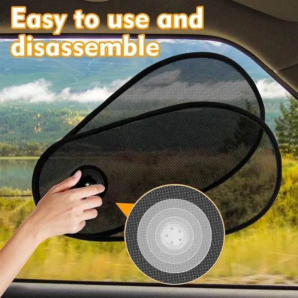 Adjustable Car Side Window Sun Shade - Adjustable Car Side Window Sun Shade - Image 5 of 6